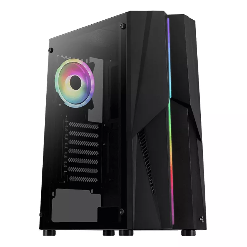 Aerocool Mecha-G-BK-v2 Midi Tower Czarny