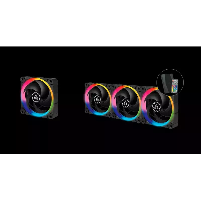 ARCTIC BioniX P120 A-RGB Wentylator 120 mm zoptymalizowany pod kątem ciśnienia z A-RGB