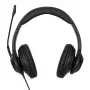Targus AEH102GL headphones/headset Wired Head-band Calls/Music USB Type-A Czarny