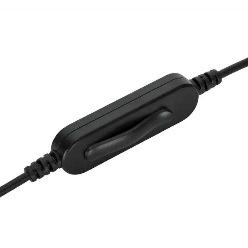 Targus AEH102GL headphones/headset Wired Head-band Calls/Music USB Type-A Czarny