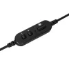 Targus AEH102GL headphones/headset Wired Head-band Calls/Music USB Type-A Czarny