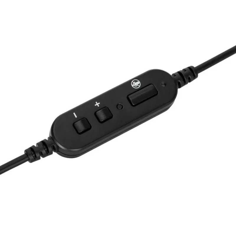 Targus AEH102GL headphones/headset Wired Head-band Calls/Music USB Type-A Czarny