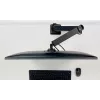 Biurkowy uchwyt gazowo-sprężynowy do monitora Arctic X1-3D — obsługuje do 43 cali / 10 kg, VESA 75x75–100x100, czarny