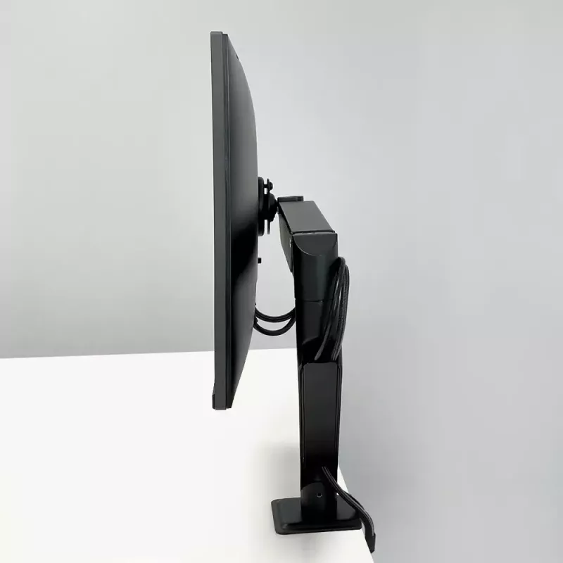 Biurkowy uchwyt gazowo-sprężynowy do monitora Arctic X1-3D — obsługuje do 43 cali / 10 kg, VESA 75x75–100x100, czarny