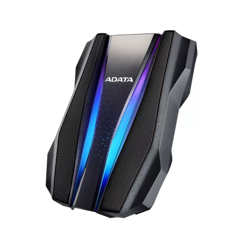 Zewnętrzny dysk twardy ADATA HD770G 2 TB 2,5 cala USB 3.2 Gen 1 Czarny, odporny na wstrząsy, zasilany przez USB