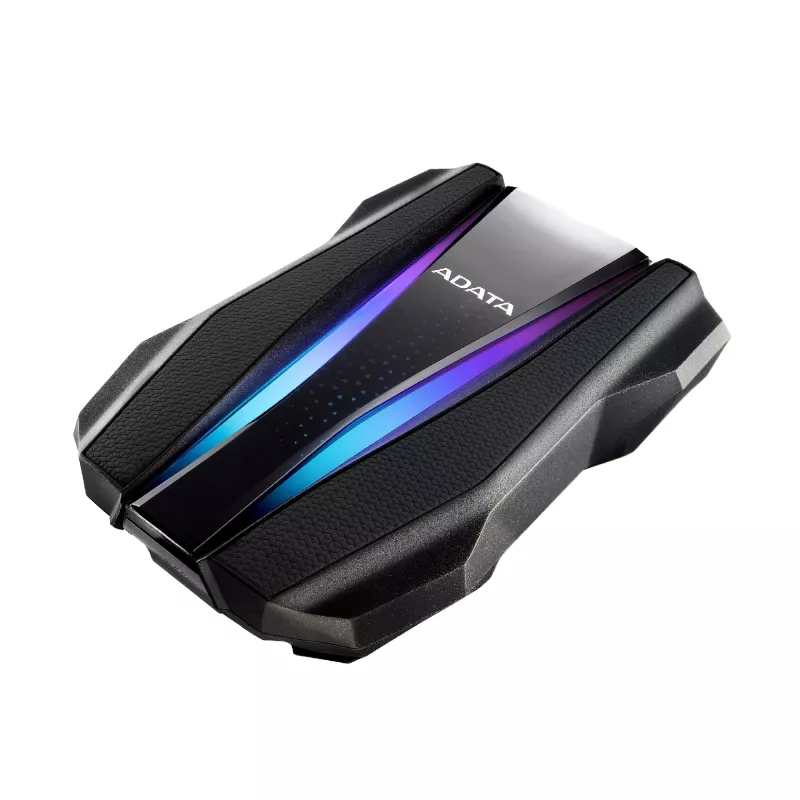 Zewnętrzny dysk twardy ADATA HD770G 2 TB 2,5 cala USB 3.2 Gen 1 Czarny, odporny na wstrząsy, zasilany przez USB