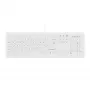 Contour Design Active Key Contour ClassicClean Medical klawiatura IP68 pełnowymiarowa przewodowa biała DE C8100