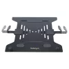 StarTech.com Uchwyt biurkowy do laptopa - Uchwyt do monitora i laptopa - Obsługuje wyświetlacze do 34 cali (8 kg) i laptopy (4,5 kg) - Ramię przegubowe z tacką VESA do laptopa - Mocowanie zaciskowe / przez otwór w blacie