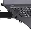 StarTech.com Uchwyt biurkowy do laptopa - Uchwyt do monitora i laptopa - Obsługuje wyświetlacze do 34 cali (8 kg) i laptopy (4,5 kg) - Ramię przegubowe z tacką VESA do laptopa - Mocowanie zaciskowe / przez otwór w blacie