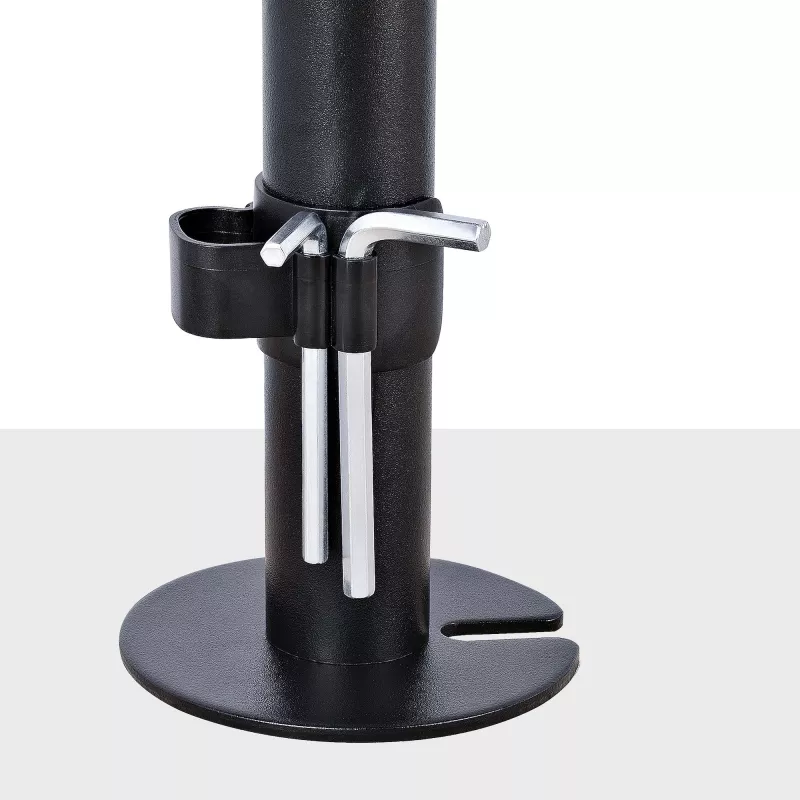 StarTech.com Uchwyt biurkowy do laptopa - Uchwyt do monitora i laptopa - Obsługuje wyświetlacze do 34 cali (8 kg) i laptopy (4,5 kg) - Ramię przegubowe z tacką VESA do laptopa - Mocowanie zaciskowe / przez otwór w blacie