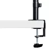 StarTech.com Uchwyt biurkowy do laptopa - Uchwyt do monitora i laptopa - Obsługuje wyświetlacze do 34 cali (8 kg) i laptopy (4,5 kg) - Ramię przegubowe z tacką VESA do laptopa - Mocowanie zaciskowe / przez otwór w blacie
