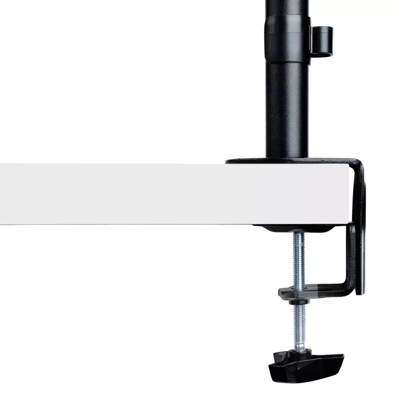 StarTech.com Uchwyt biurkowy do laptopa - Uchwyt do monitora i laptopa - Obsługuje wyświetlacze do 34 cali (8 kg) i laptopy (4,5 kg) - Ramię przegubowe z tacką VESA do laptopa - Mocowanie zaciskowe / przez otwór w blacie
