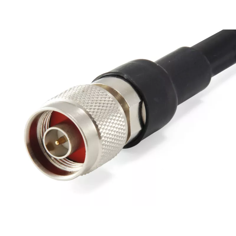 Kabel antenowy LevelOne 5 m, CFD-400, wtyk N męski na wtyk N męski, wewnętrzny/zewnętrzny