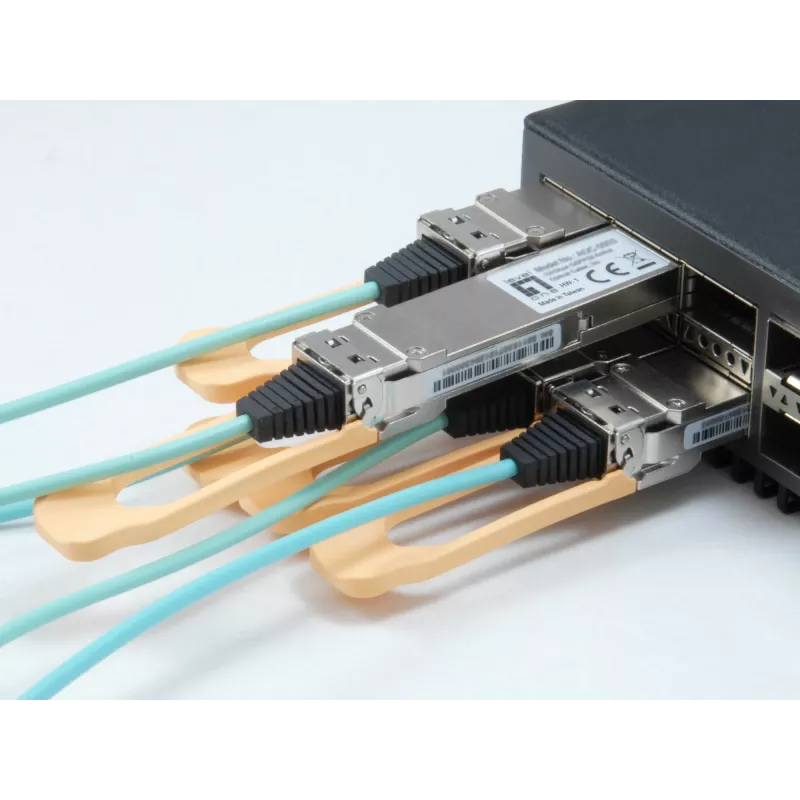 LevelOne AOC-0503 moduł transceivera sieciowego Fiber optic 103100 Mbit/s QSFP28 850 nm
