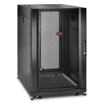 APC NetShelter SX, obudowa szafy serwerowej, 18U, Czarny, 925H x 600W x 900D mm