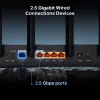 TP-Link Archer BE400 router bezprzewodowy 2.5 Gigabit Ethernet Dwupasmowy (2,4 GHz / 5 GHz) Czarny