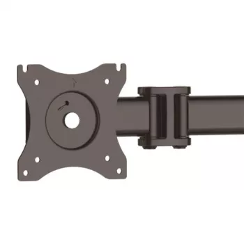 StarTech.com Stojak biurkowy na cztery monitory – przegubowy, wolnostojący, 8 kg, 33 cm (13 cali), 68,6 cm (27 cali), 100 x 100 mm, Czarny