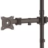 StarTech.com Stojak biurkowy na cztery monitory – przegubowy, wolnostojący, 8 kg, 33 cm (13 cali), 68,6 cm (27 cali), 100 x 100 mm, Czarny