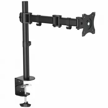 Ramię monitorowe na biurko StarTech.com do wyświetlaczy do 34 cali (8 kg) kompatybilnych z VESA – ramię monitorowe na słupie z regulacją przegubową – pojedyncze ergonomiczne ramię z regulacją wysokości – mocowanie klamrowe/grommet
