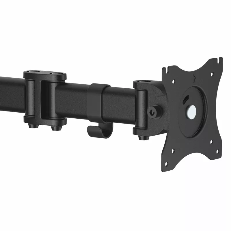 Ramię monitorowe na biurko StarTech.com do wyświetlaczy do 34 cali (8 kg) kompatybilnych z VESA – ramię monitorowe na słupie z regulacją przegubową – pojedyncze ergonomiczne ramię z regulacją wysokości – mocowanie klamrowe/grommet