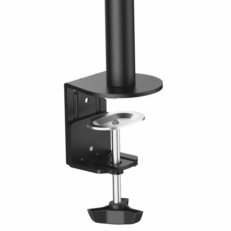Ramię monitorowe na biurko StarTech.com do wyświetlaczy do 34 cali (8 kg) kompatybilnych z VESA – ramię monitorowe na słupie z regulacją przegubową – pojedyncze ergonomiczne ramię z regulacją wysokości – mocowanie klamrowe/grommet