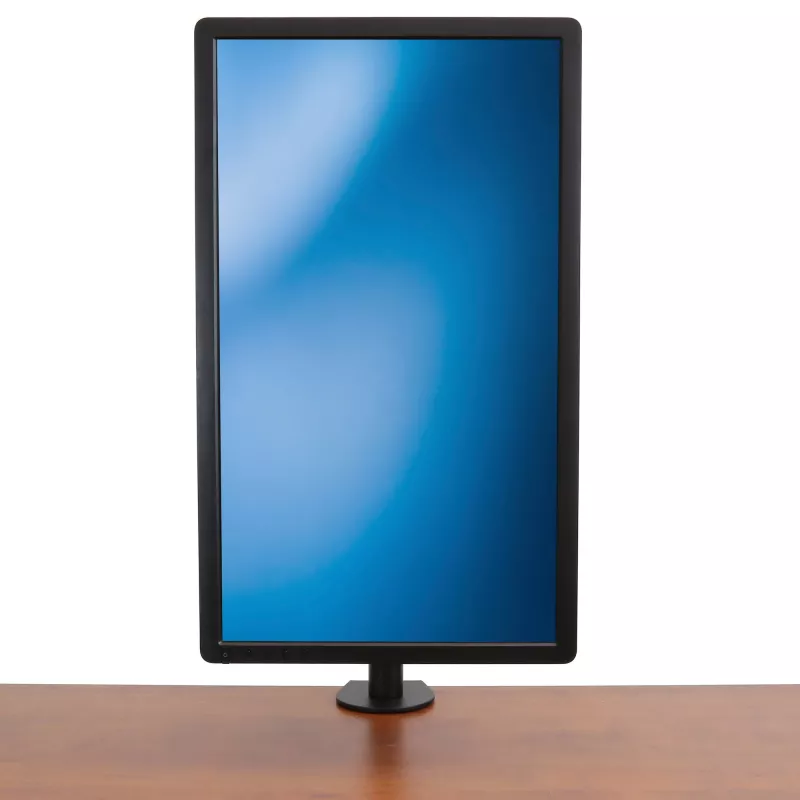Ramię monitorowe na biurko StarTech.com do wyświetlaczy do 34 cali (8 kg) kompatybilnych z VESA – ramię monitorowe na słupie z regulacją przegubową – pojedyncze ergonomiczne ramię z regulacją wysokości – mocowanie klamrowe/grommet