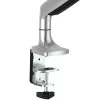 Ramię do monitora montowane na biurku StarTech.com - Wytrzymałe, ergonomiczne ramię VESA - Pojedynczy wyświetlacz 9 kg - Pełny zakres ruchu, regulacja wysokości, przegubowe - Aluminium - Zacisk C/przepust - Srebrny