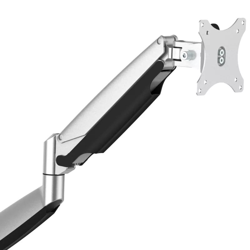 Ramię do monitora montowane na biurku StarTech.com - Wytrzymałe, ergonomiczne ramię VESA - Pojedynczy wyświetlacz 9 kg - Pełny zakres ruchu, regulacja wysokości, przegubowe - Aluminium - Zacisk C/przepust - Srebrny