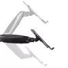 StarTech.com Ramię do laptopa z montażem do biurka – Pełny ruch, ramię przegubowe do laptopa lub pojedynczego monitora 34 cale – Uchwyt VESA z tacką na laptopa – Ergonomiczna regulowana podstawka pod notebook – Zacisk biurkowy