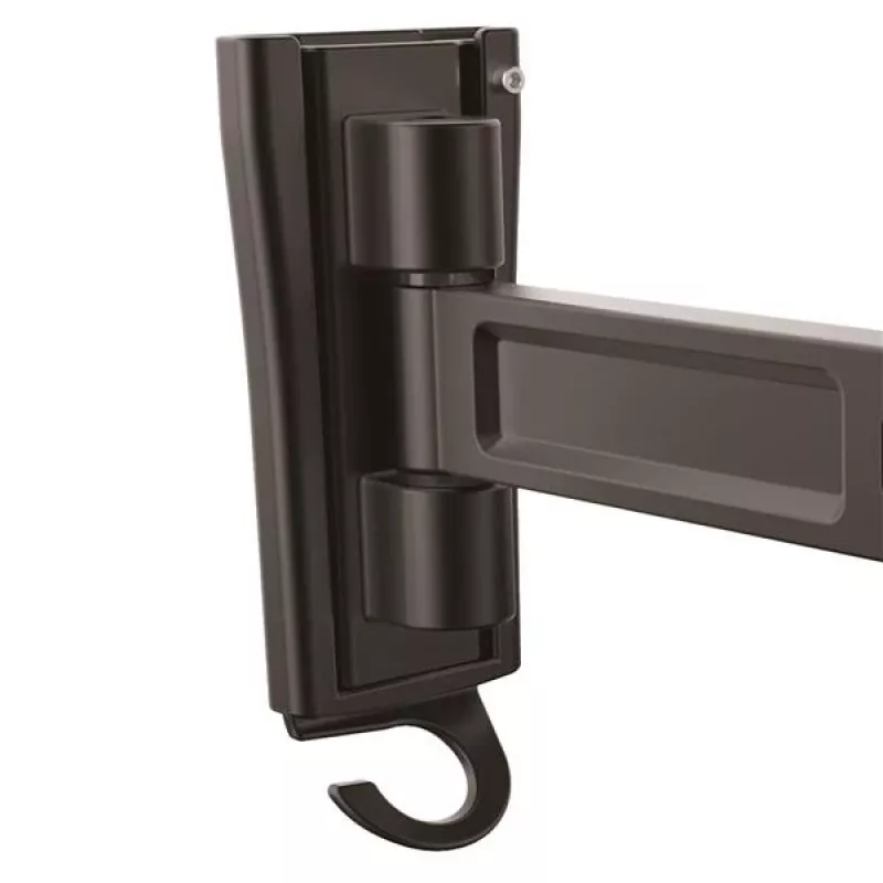 StarTech.com Uchwyt do monitora ścienny – pojedynczy obrotowy, 15 kg, 33 cm (13 cali), 68,6 cm (27 cali), 75 x 75 mm, 100 x 100 mm, Czarny