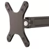 StarTech.com Uchwyt do monitora ścienny – pojedynczy obrotowy, 15 kg, 33 cm (13 cali), 68,6 cm (27 cali), 75 x 75 mm, 100 x 100 mm, Czarny