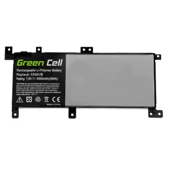Bateria zielony Cell AS111 do ASUS X556U X556UA X556UB X556UF X556UJ X556UQ X556UR X556UV