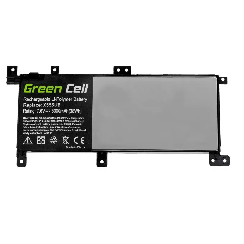 Bateria zielony Cell AS111 do ASUS X556U X556UA X556UB X556UF X556UJ X556UQ X556UR X556UV