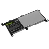 Bateria zielony Cell AS111 do ASUS X556U X556UA X556UB X556UF X556UJ X556UQ X556UR X556UV