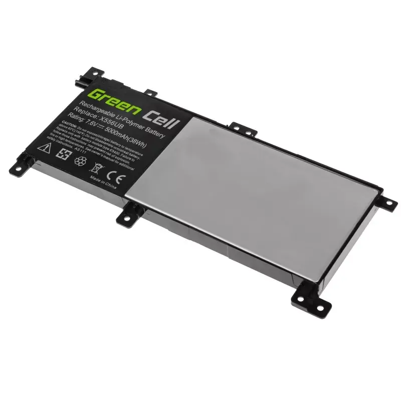 Bateria zielony Cell AS111 do ASUS X556U X556UA X556UB X556UF X556UJ X556UQ X556UR X556UV