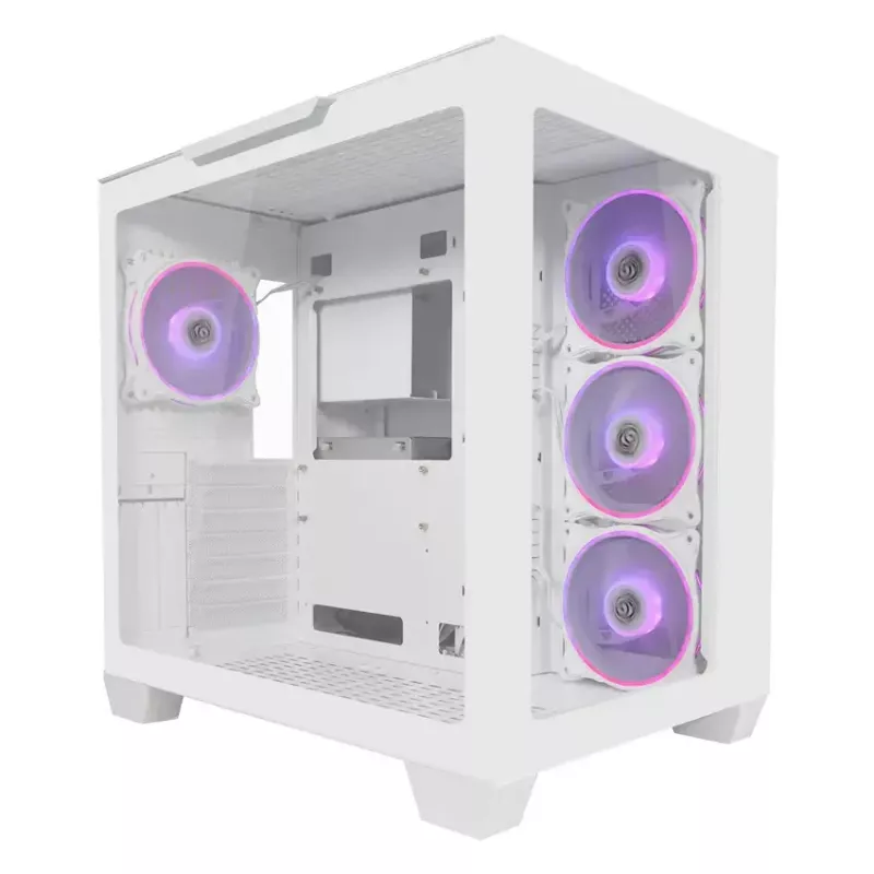 Obudowa PC LC-Power Gaming 807W Midi Tower Biała