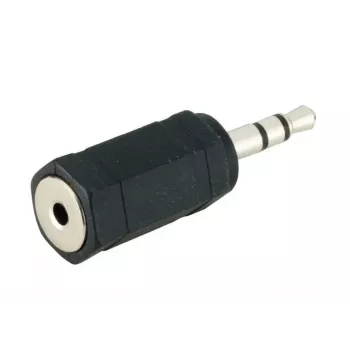 Przejściówka audio Microconnect AUDALX 3,5 mm na 2,5 mm czarna