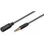 Microconnect AUDLG05G kabel audio 0,5 m 3,5 mm Czarny