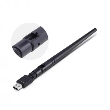 StarTech.com USB Bluetooth 5.3 Adapter Klasy 1 dla PC/Laptopa, Dalekosiężna Łączność dla Klawiatury, Myszy, Strumieniowania Dźwięku i Sieci PAN, Windows/Linux