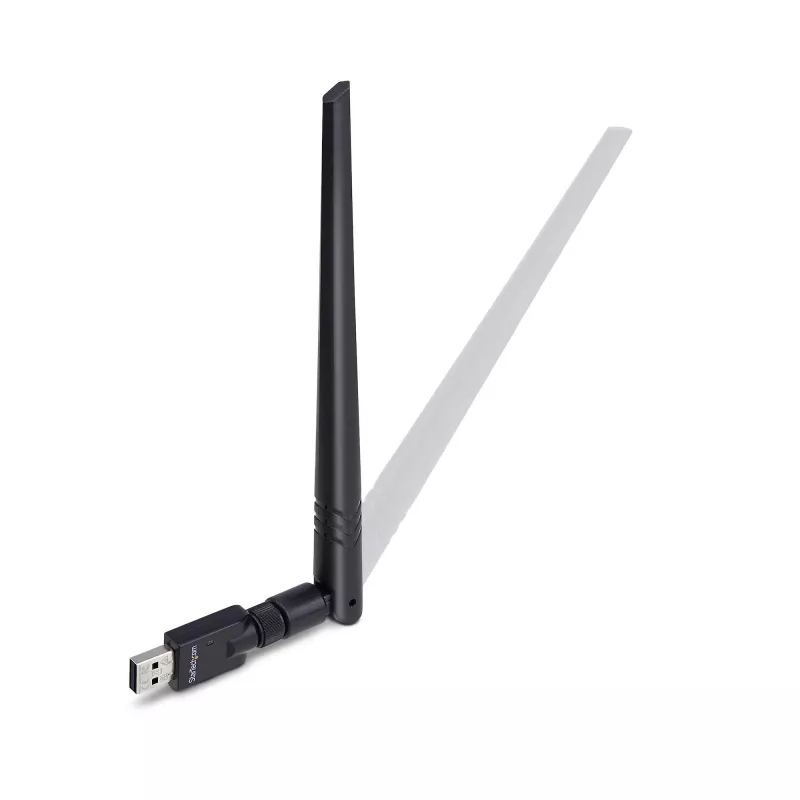 StarTech.com USB Bluetooth 5.3 Adapter Klasy 1 dla PC/Laptopa, Dalekosiężna Łączność dla Klawiatury, Myszy, Strumieniowania Dźwięku i Sieci PAN, Windows/Linux