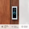 Wideodomofon RING B0B2BNM4PV — bezprzewodowy, maks. wideo 1920×1080, wykończenie nikiel, Wi‑Fi (802.11b/g/n/ax)