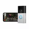 Wideodomofon RING B0B2BNM4PV — bezprzewodowy, maks. wideo 1920×1080, wykończenie nikiel, Wi‑Fi (802.11b/g/n/ax)