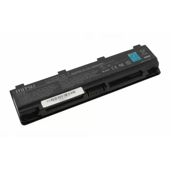 Bateria do laptopa MITSU do Toshiba C850 / L800 / S855, 4400 mAh, 10,8–11,1 V