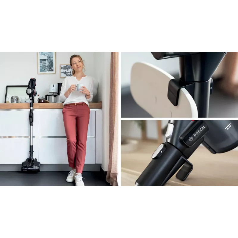 Bosch BCS712XXL odkurzacz ręczny/elektroszczotka Akumulatorowy Suchy Bezworkowy 0,3 L Czarny 3 Ah