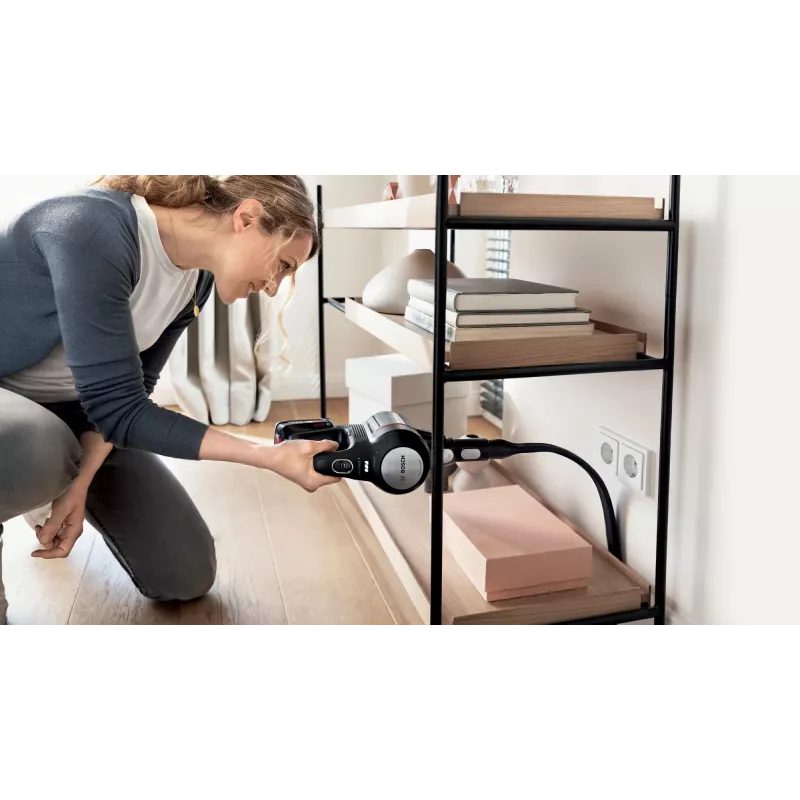 Bosch BCS712XXL odkurzacz ręczny/elektroszczotka Akumulatorowy Suchy Bezworkowy 0,3 L Czarny 3 Ah