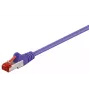 Kabel sieciowy Microconnect B-FTP60025P fioletowy 0,25 m Cat6 F/UTP (FTP)