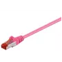 Kabel sieciowy Microconnect B-FTP60025PI różowy 0,25 m Cat6 F/UTP (FTP)
