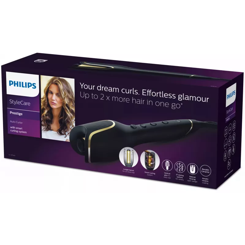 Automatyczna lokówka Philips StyleCare Prestige BHB876/00