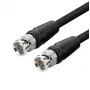 Kabel koncentryczny Microconnect BNC-HDSDI-3M BNC RG-6 3m Czarny