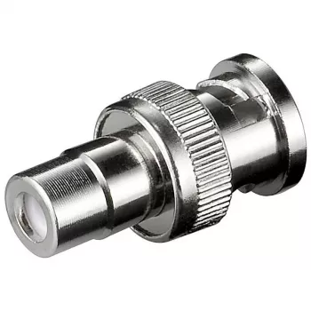 Przejściówka Microconnect BNCRCAADAPTOR1 BNC RCA metaliczna
